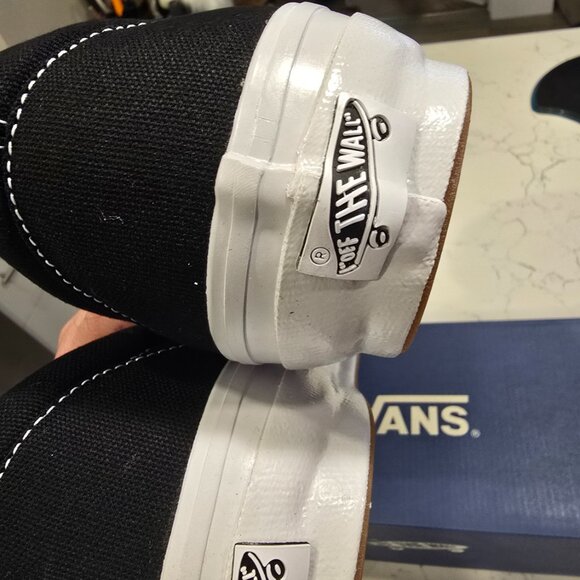 Vans Slip-On Reissue 98 Black White VN000CSEBA2 Men's Size 13 Skate Shoes NEW - Picture 10 of 11